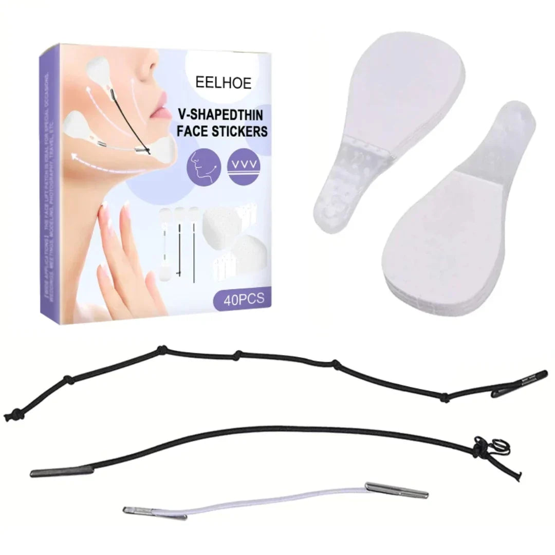 Set de Lifting Facial Invisibles - 40 piezas