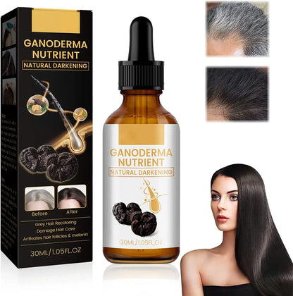 Serum Capilar de Ganoderma Nutrient Oscurecimiento Natural